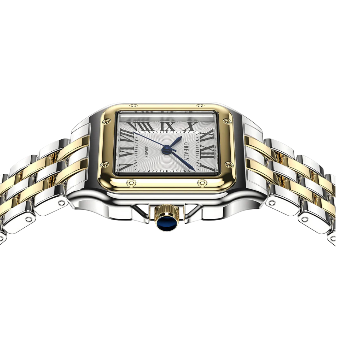 Two-Tone Quartz Watch