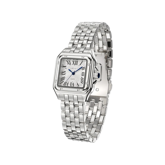 Silver Quartz Watch