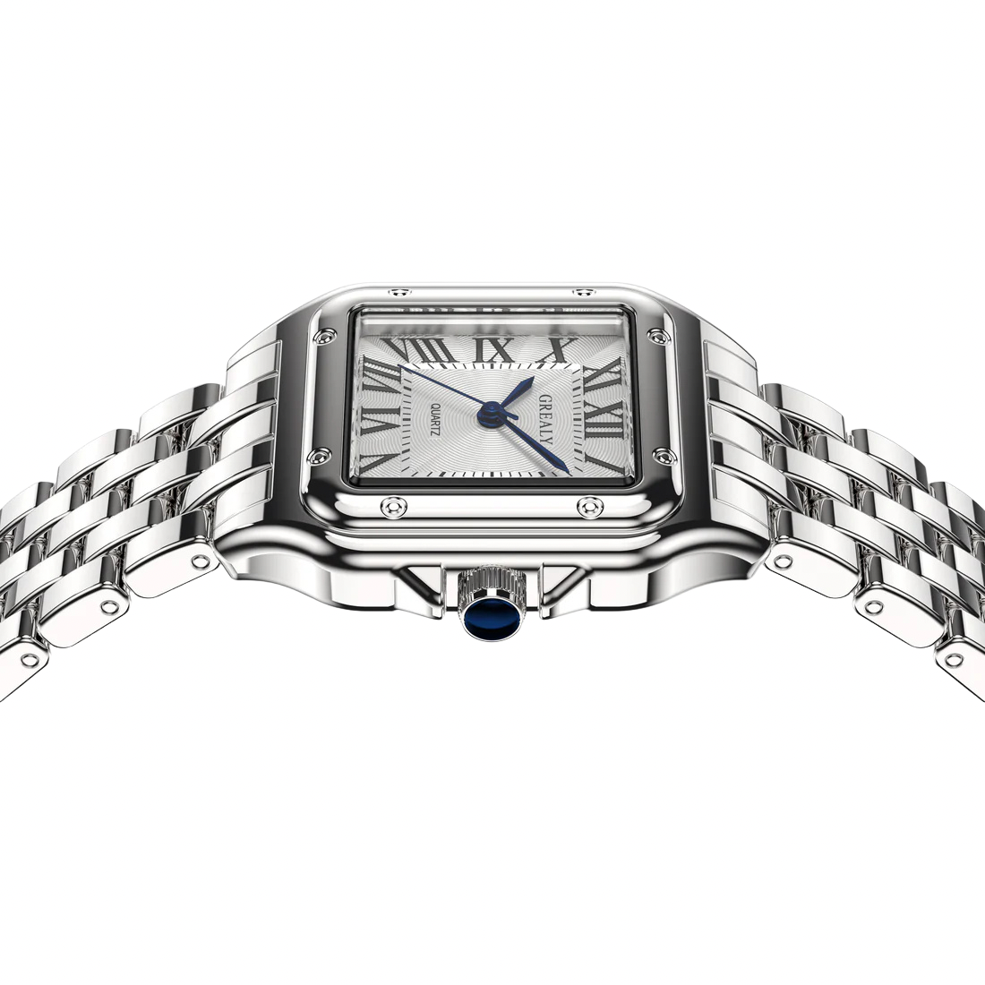 Silver Quartz Watch