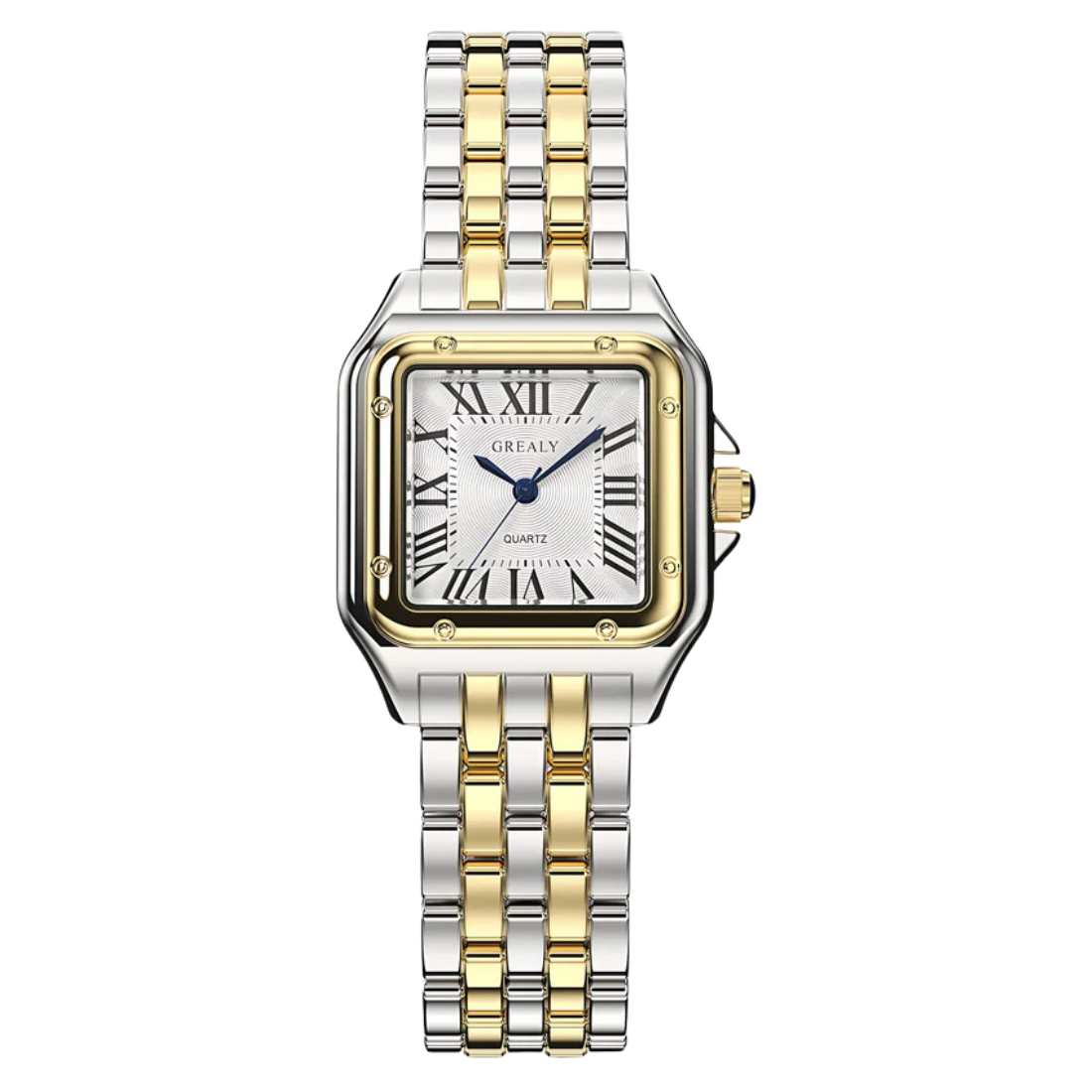 Two-Tone Quartz Watch