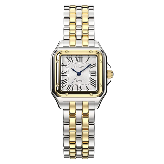 Two-Tone Quartz Watch